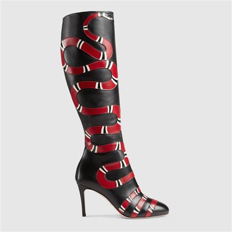 gucci boots snake sole|gucci snakeskin boots.